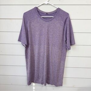 Lululemon metal vent tech short sleeve shirt purple men’s size XL